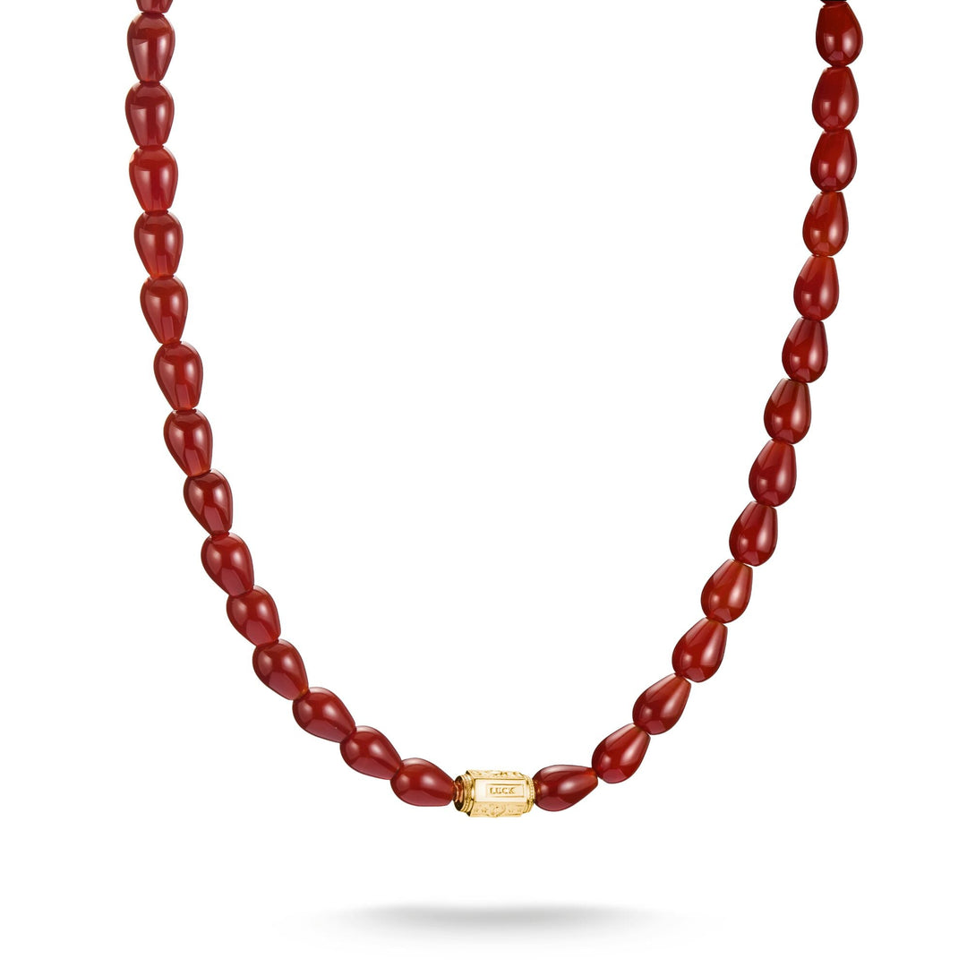 THOMAS SABO Elyndra Necklace with Red Agate Beads TKE2337REY
