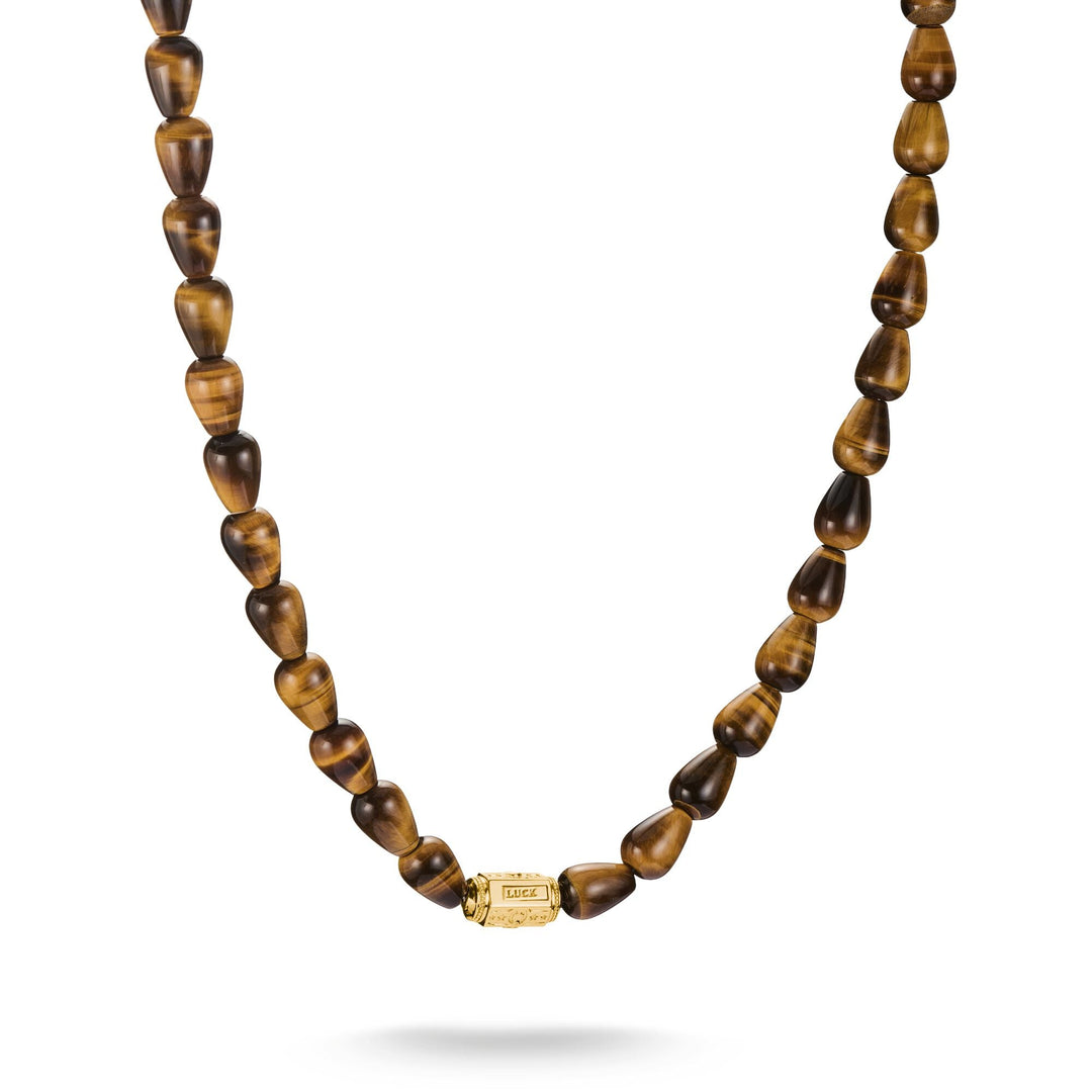 THOMAS SABO Elyndra Necklace with Tiger’s Eye Beads TKE2338TIY