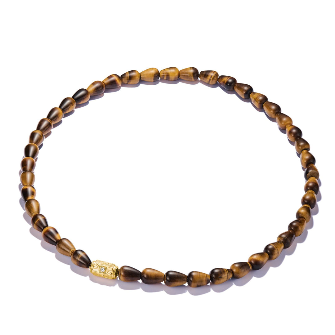 THOMAS SABO Elyndra Necklace with Tiger’s Eye Beads TKE2338TIY