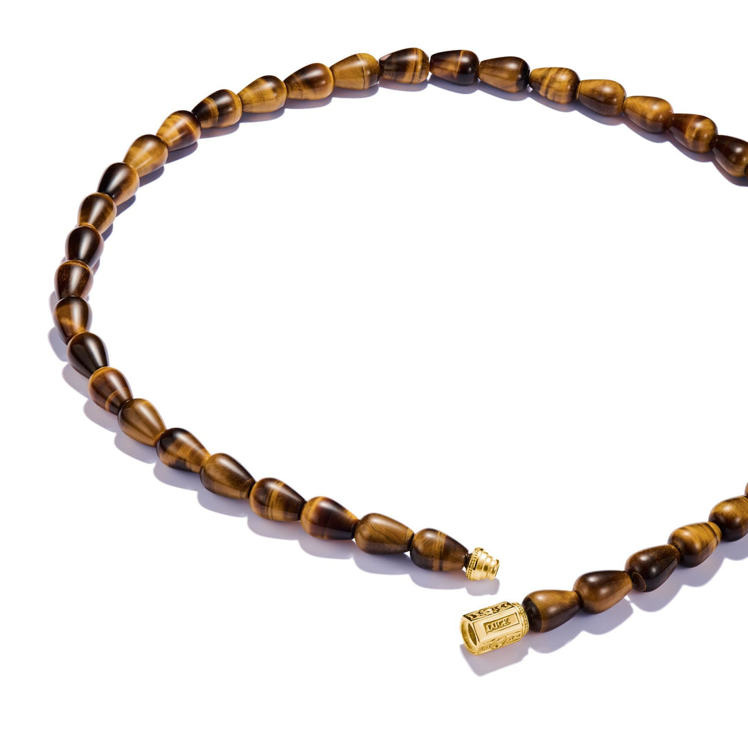 THOMAS SABO Elyndra Necklace with Tiger’s Eye Beads TKE2338TIY