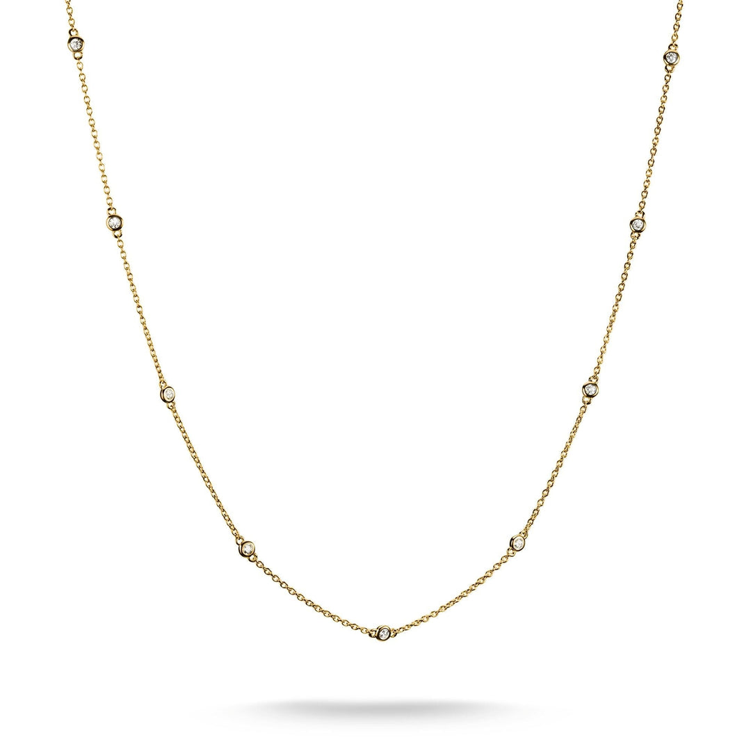 THOMAS SABO Necklace with White Zirconia Stones TKE2340Y