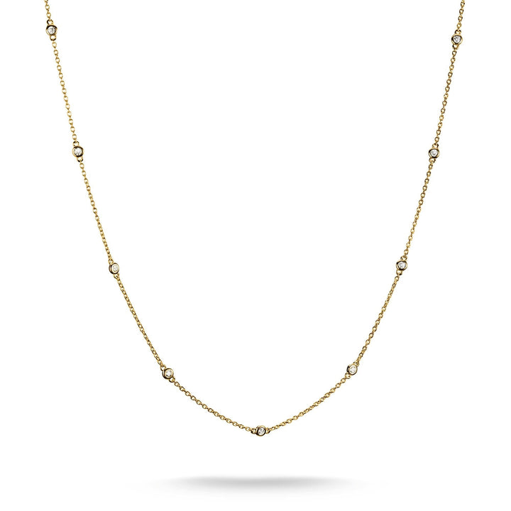 THOMAS SABO Necklace with White Zirconia Stones TKE2340Y