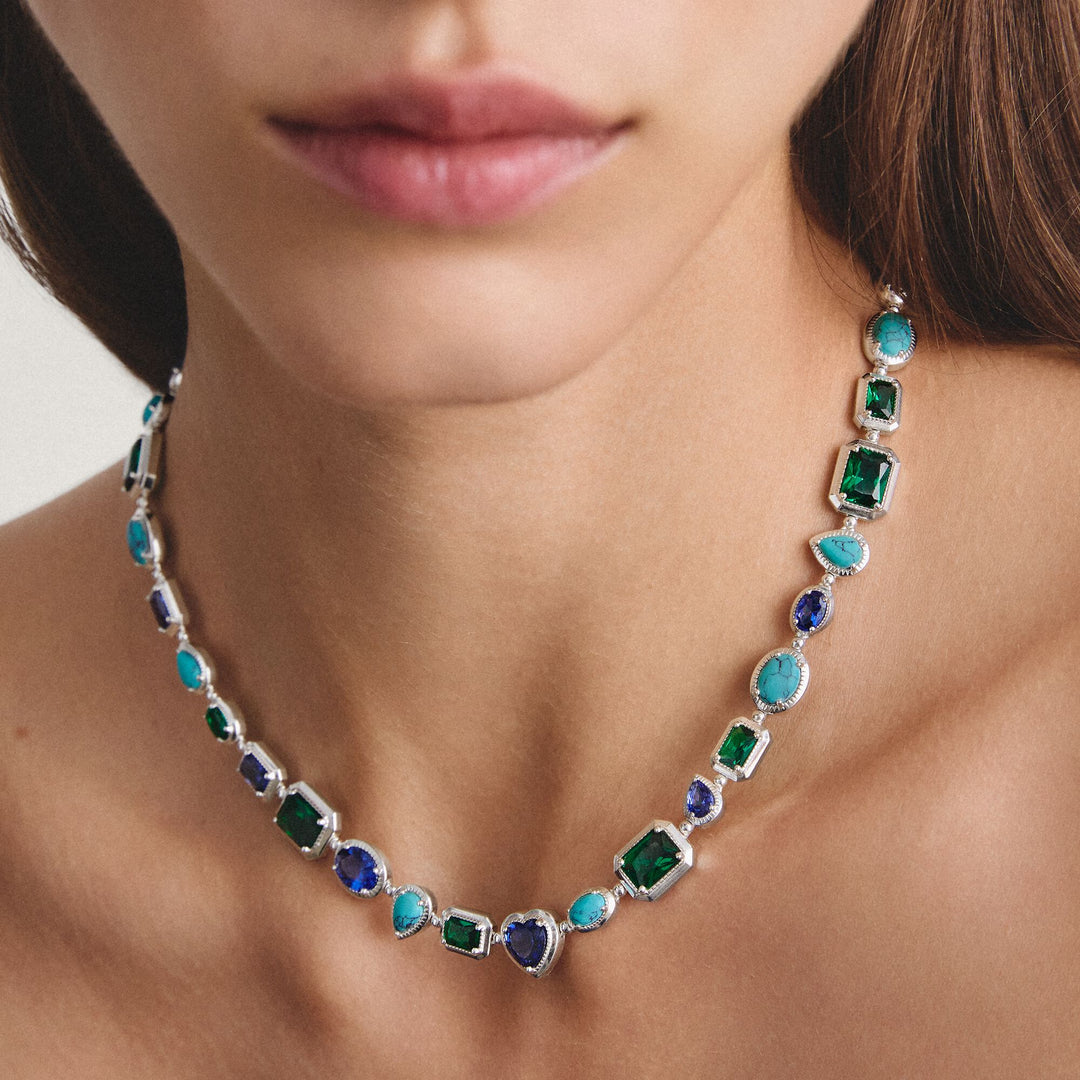 THOMAS SABO Chain with Stones TKE2341BLU
