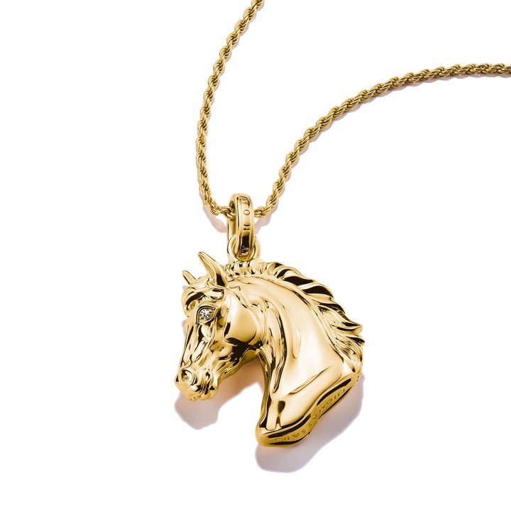 THOMAS SABO Horse Head Necklace with Zirconia TKE2342Y