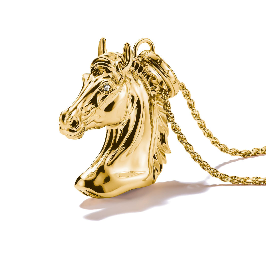 THOMAS SABO Horse Head Necklace with Zirconia TKE2342Y