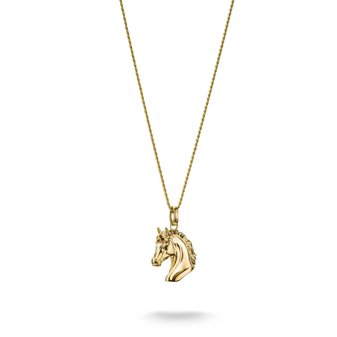 THOMAS SABO Horse Head Necklace with Zirconia TKE2342Y