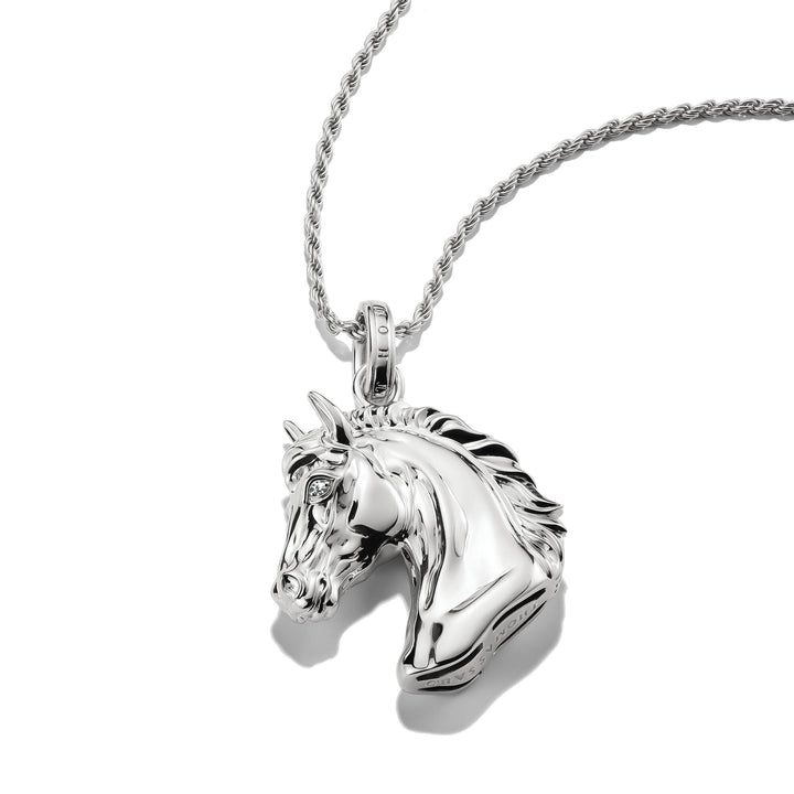THOMAS SABO Horse Head Necklace with Zirconia TKE2342