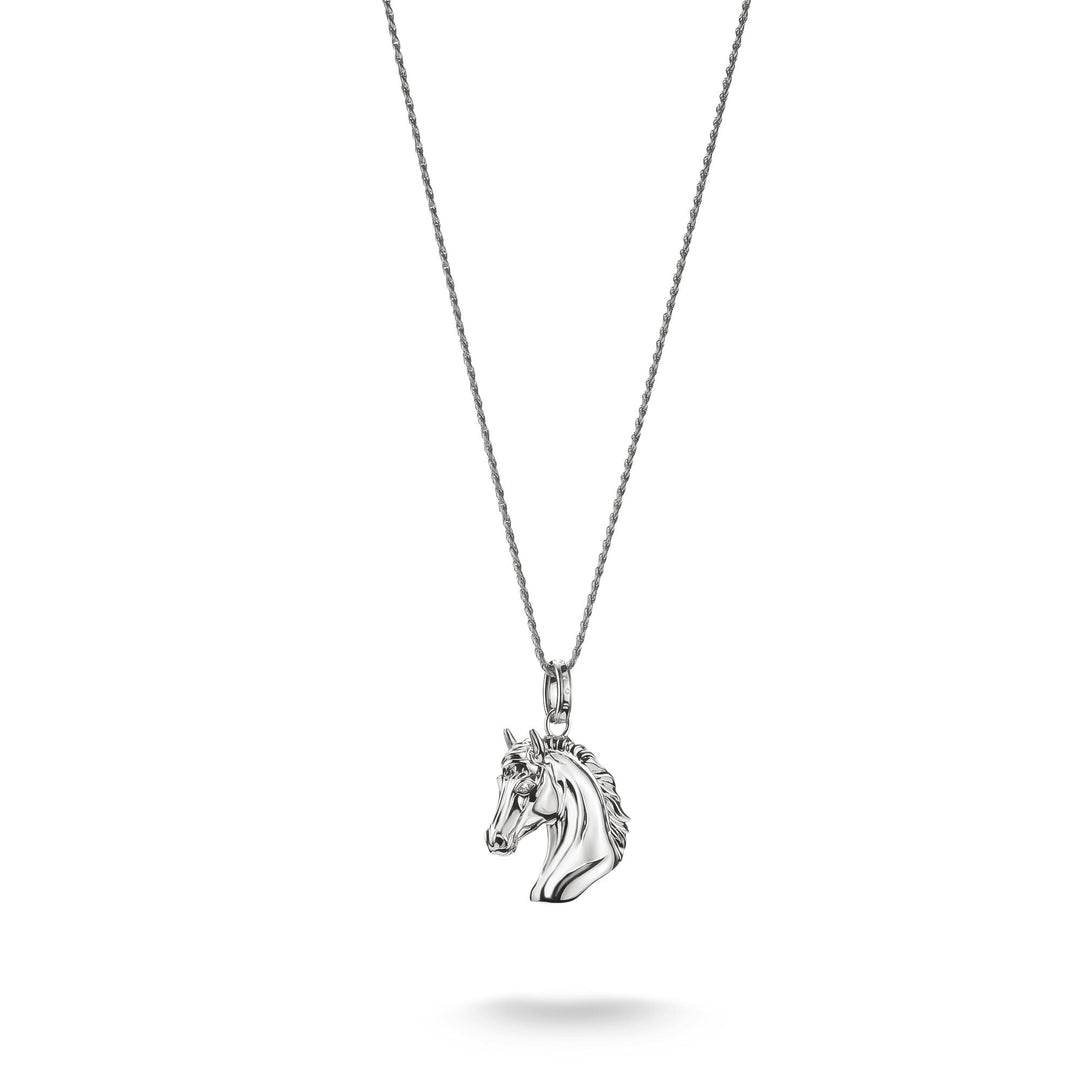 THOMAS SABO Horse Head Necklace with Zirconia TKE2342
