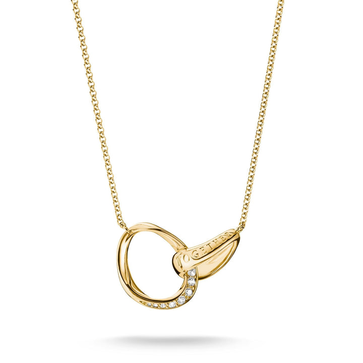 THOMAS SABO Chain Together with zirconia TKE2378MY