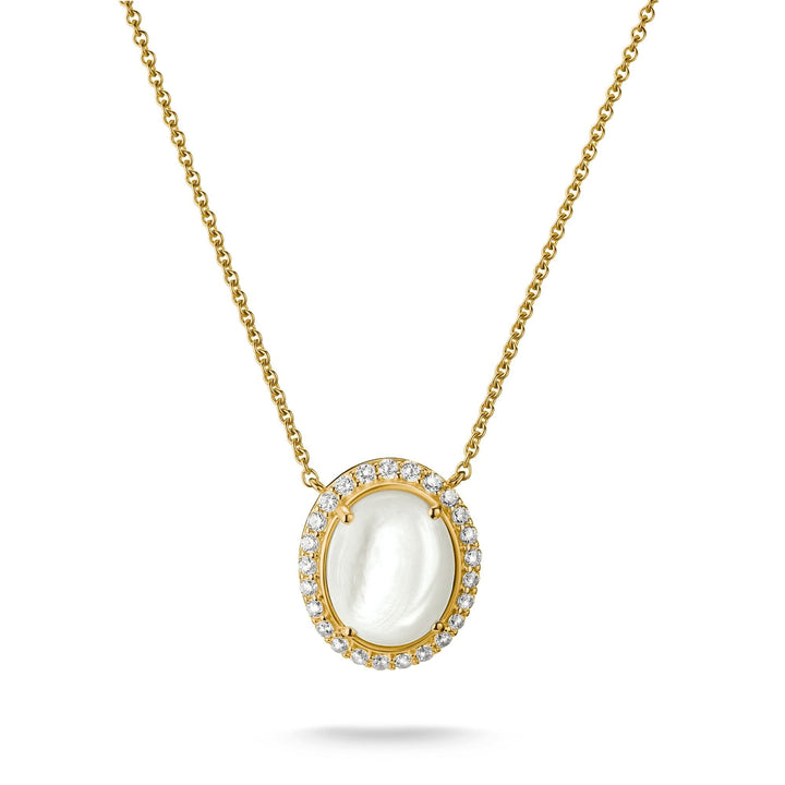 THOMAS SABO Chain mother-of-pearl with zirconia TKE2379MY