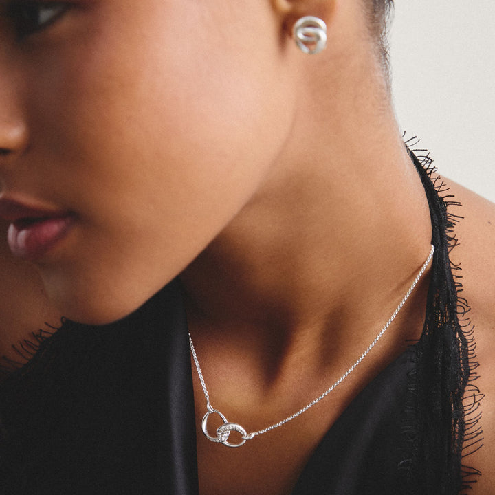 THOMAS SABO Chain Together with zirconia TKE2380