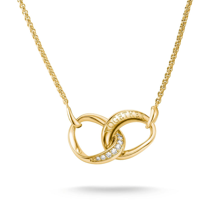 THOMAS SABO Chain Together with zirconia TKE2380MY