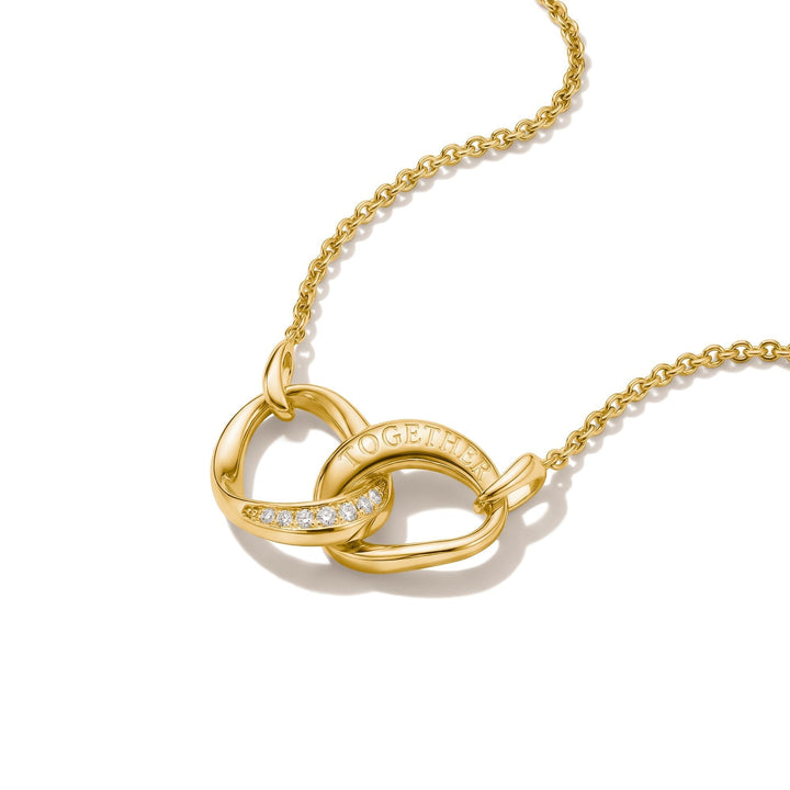 THOMAS SABO Chain Together with zirconia TKE2380MY