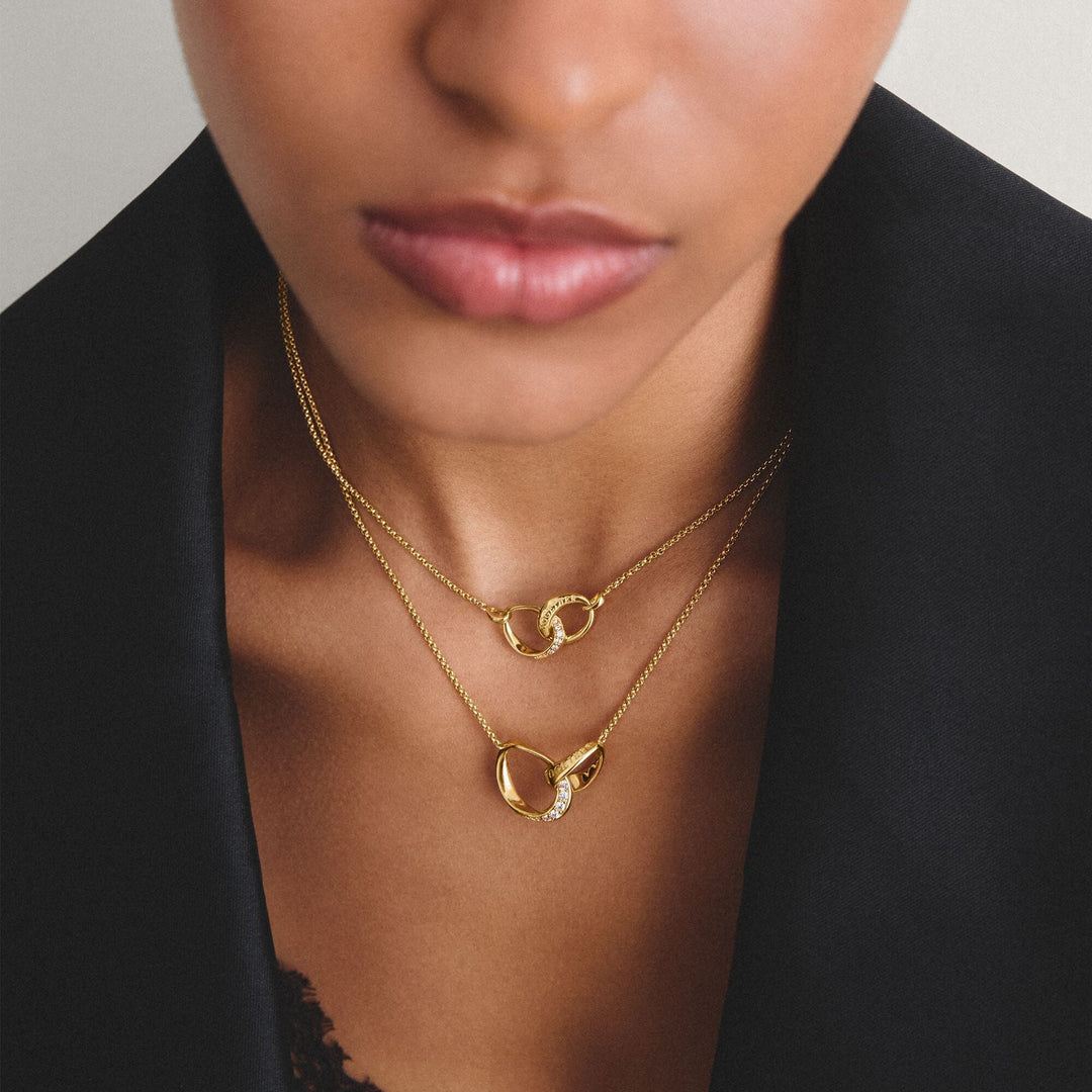 THOMAS SABO Chain Together with zirconia TKE2380MY