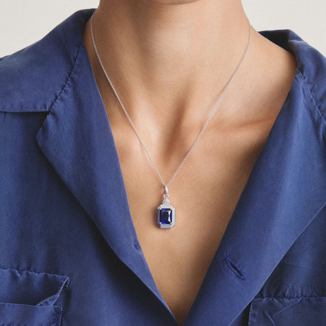 THOMAS SABO Chain with Nanocrystal TKE2381BLU