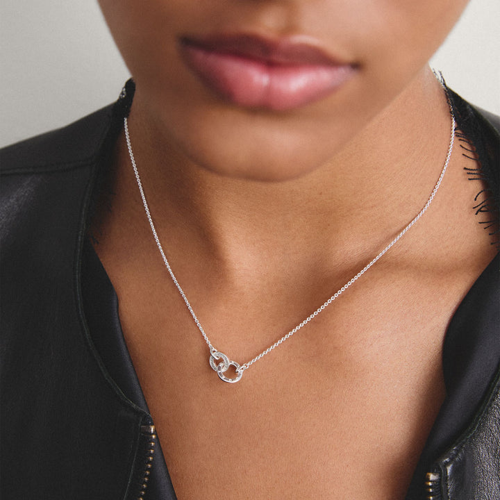 THOMAS SABO Chain Together with zirconia TKE2385