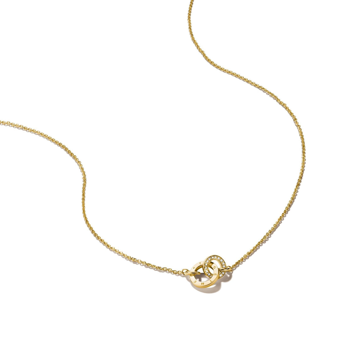 THOMAS SABO Chain Together with zirconia TKE2385MY