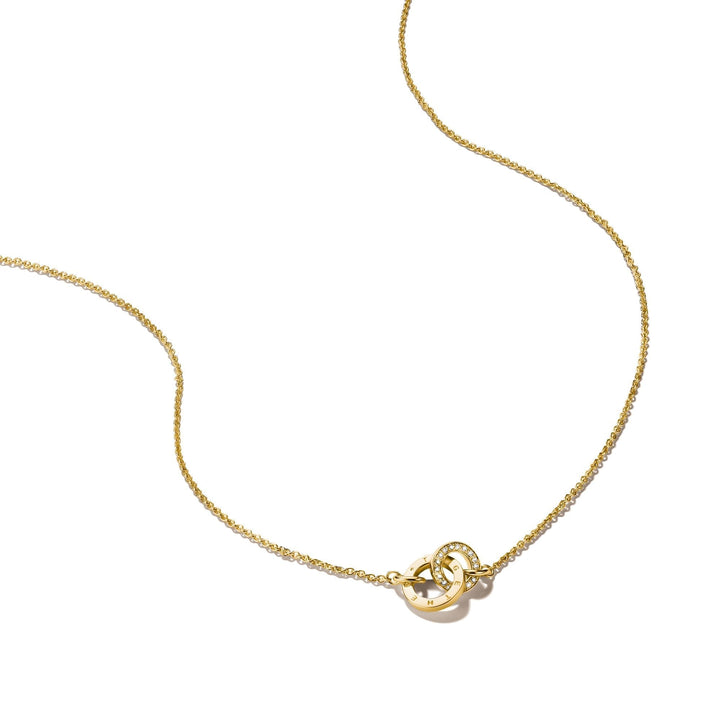 THOMAS SABO Chain Together with zirconia TKE2385MY