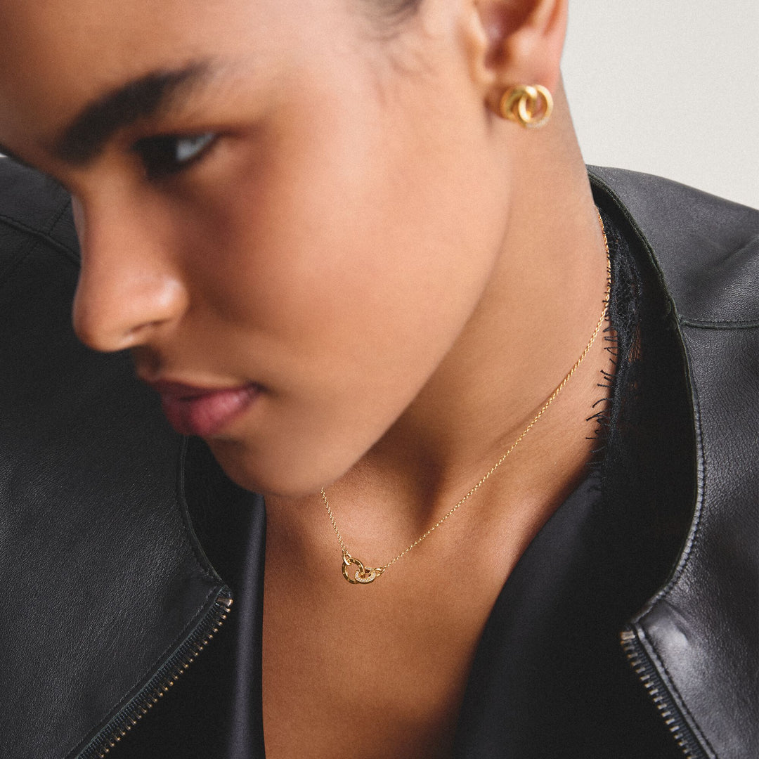 THOMAS SABO Chain Together with zirconia TKE2385MY