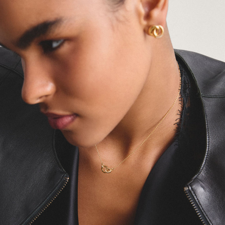 THOMAS SABO Chain Together with zirconia TKE2385MY
