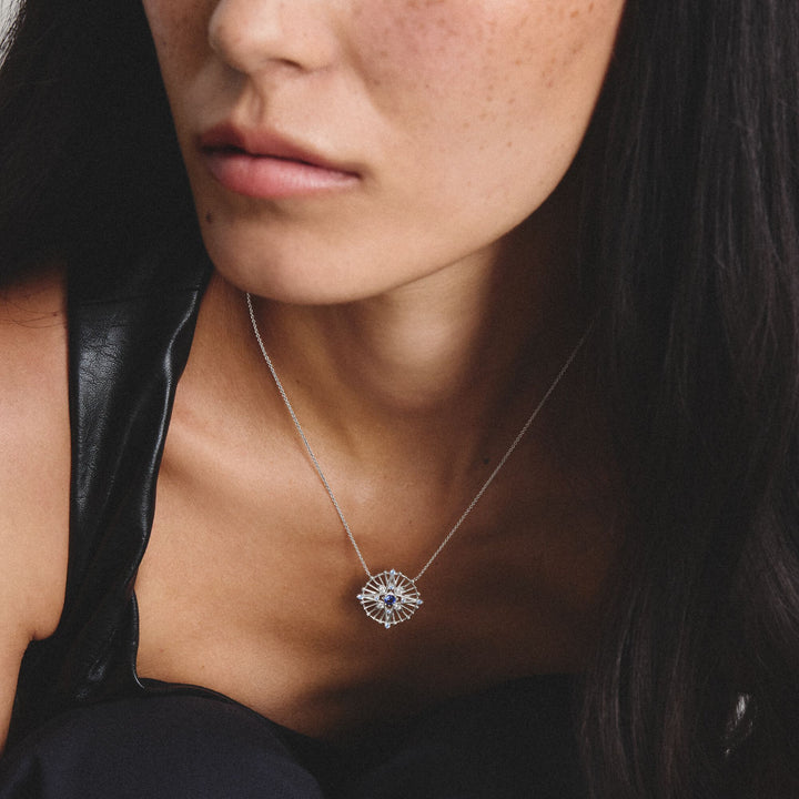 Thomas Sabo Necklace with blue stones TKE2393BLU