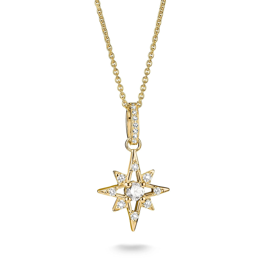Thomas Sabo  Necklace star with zirconia TKE2394MY
