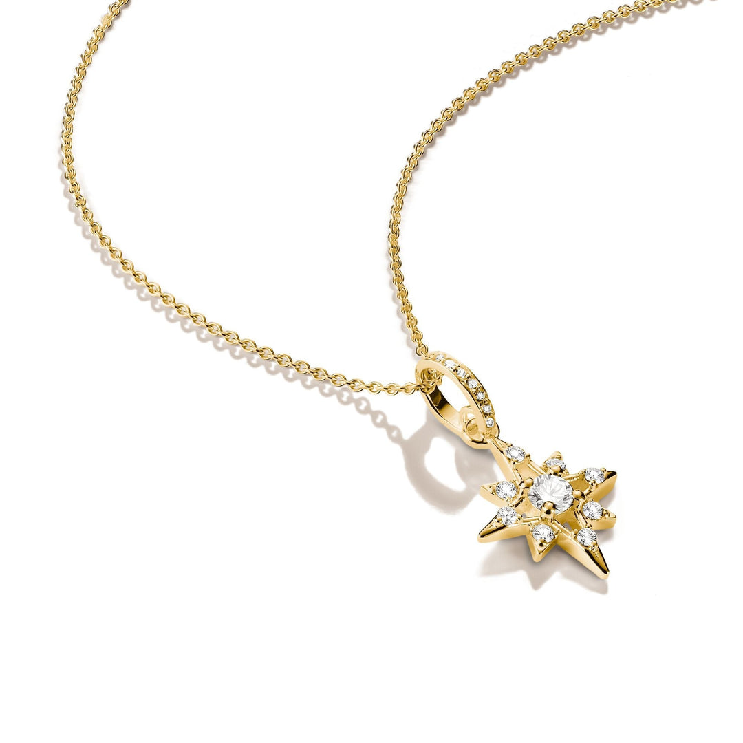 Thomas Sabo  Necklace star with zirconia TKE2394MY
