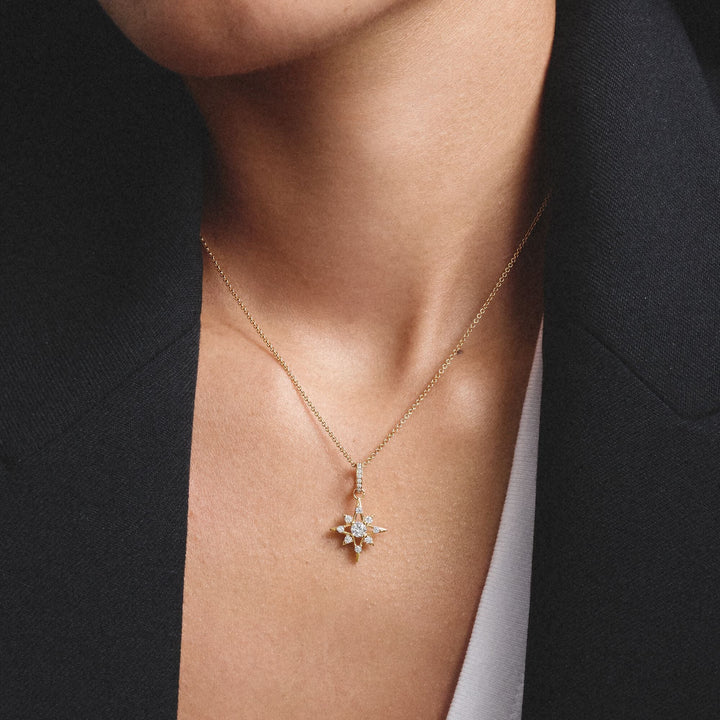 Thomas Sabo  Necklace star with zirconia TKE2394MY