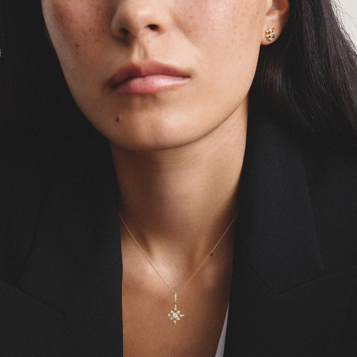 Thomas Sabo  Necklace star with zirconia TKE2394MY