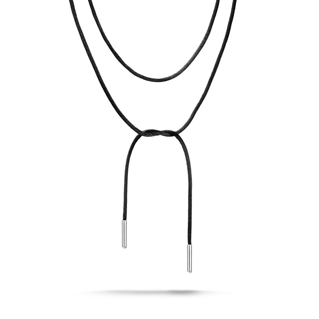 THOMAS SABO Textile Necklace Black TKE2395MBL