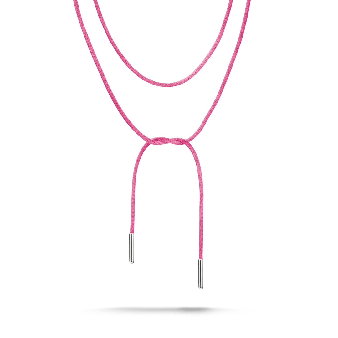 THOMAS SABO Textile Necklace Pink TKE2395MPI