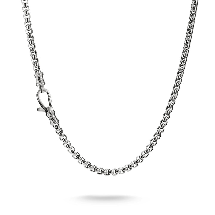 Thomas Sabo Stainless Steel Box Chain Necklace 4mm TKE2399S