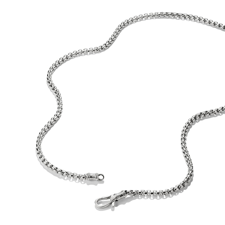 Thomas Sabo Stainless Steel Box Chain Necklace 4mm TKE2399S