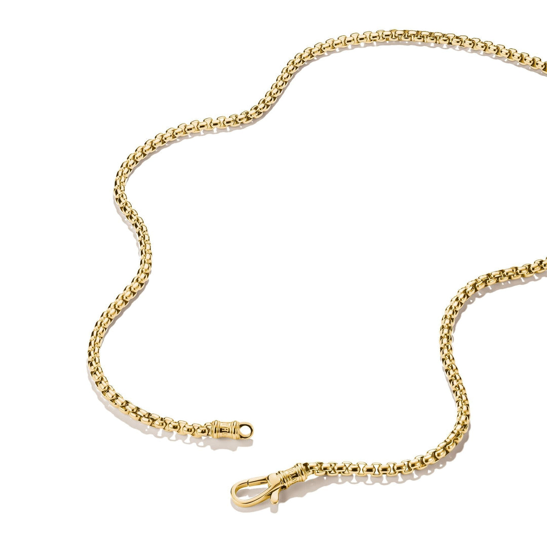 Thomas Sabo Gold-Tone Stainless Steel Box Chain Necklace 4mm TKE2399SY