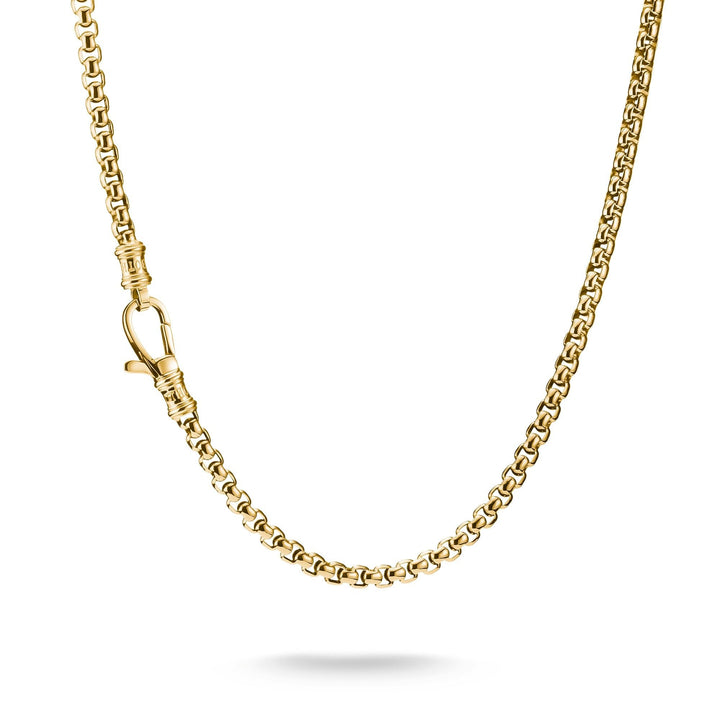Thomas Sabo Gold-Tone Stainless Steel Box Chain Necklace 4mm TKE2399SY