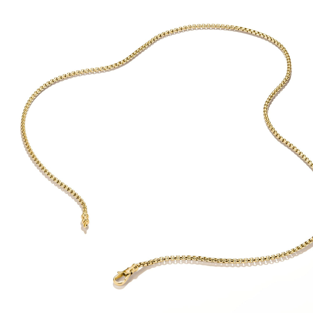 Thomas Sabo Gold-Tone Stainless Steel Box Chain Necklace 2.7mm TA2400SY