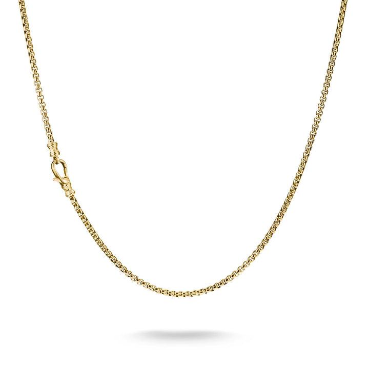 Thomas Sabo Gold-Tone Stainless Steel Box Chain Necklace 2.7mm TA2400SY