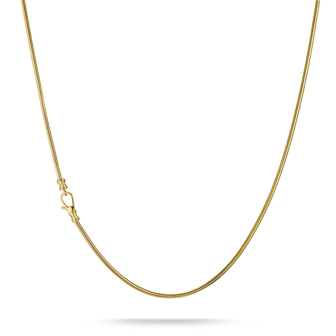 Thomas Sabo Gold-Tone Stainless Steel Snake Chain Necklace 2mm TKE2401SY
