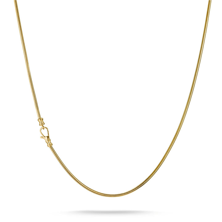 Thomas Sabo Gold-Tone Stainless Steel Snake Chain Necklace 2mm TKE2401SY