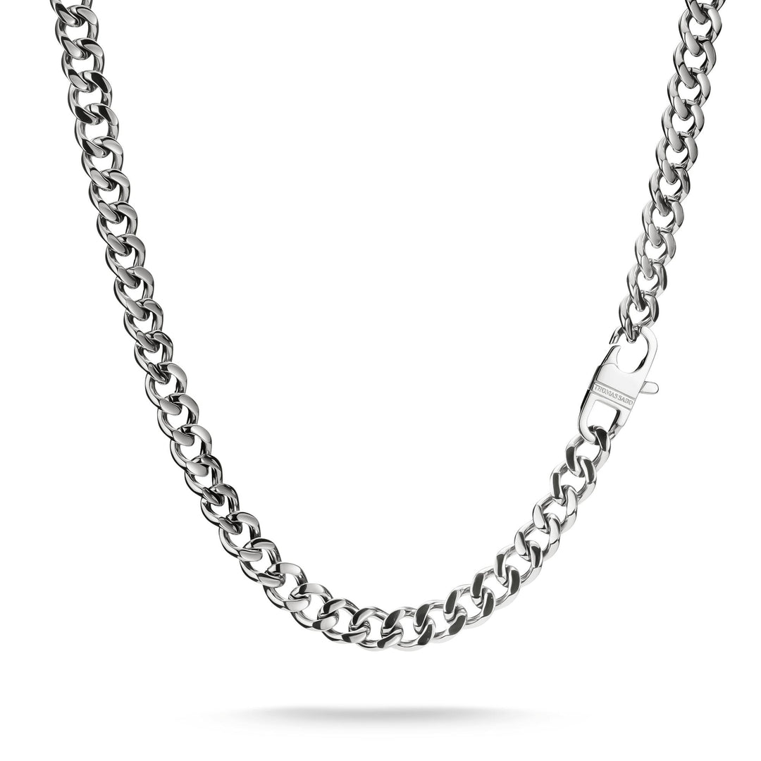 Thomas Sabo Stainless Steel Curb Chain Necklace 9mm TKE2402S