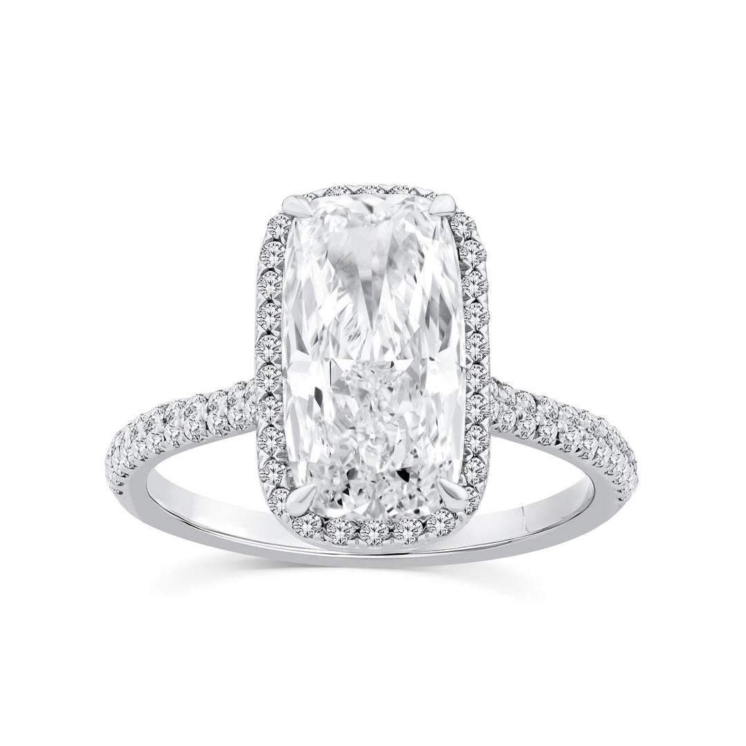 3.50ct Lab Grown Diamond Northern Ray Ring in Platinum
