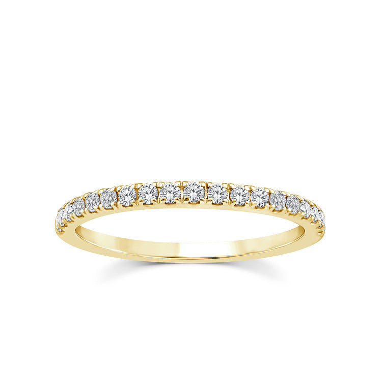 0.25ct Lab Grown Diamond Ring in 9K Yellow Gold
