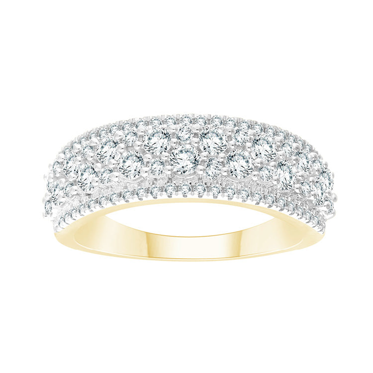 1.00ct Lab Grown Diamond Ring in 9K Yellow Gold
