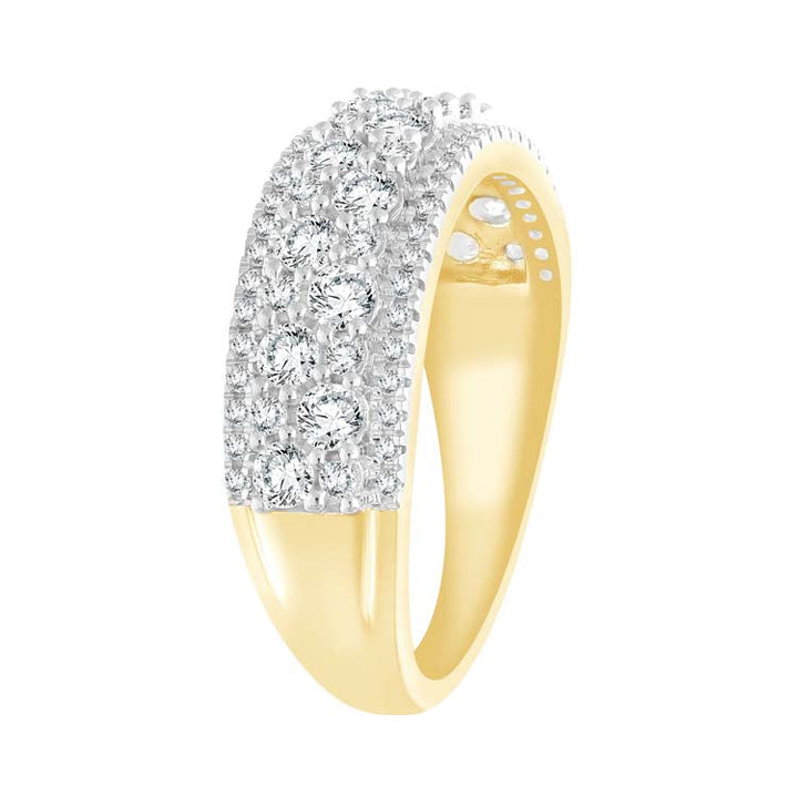 1.00ct Lab Grown Diamond Ring in 9K Yellow Gold
