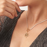 Ania Haie Gold Sparkle Chain Charm Connector Necklace N052-06G