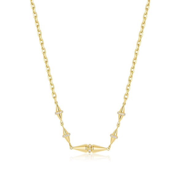 Ania Haie Gold Geometric Chain Necklace N053-04G
