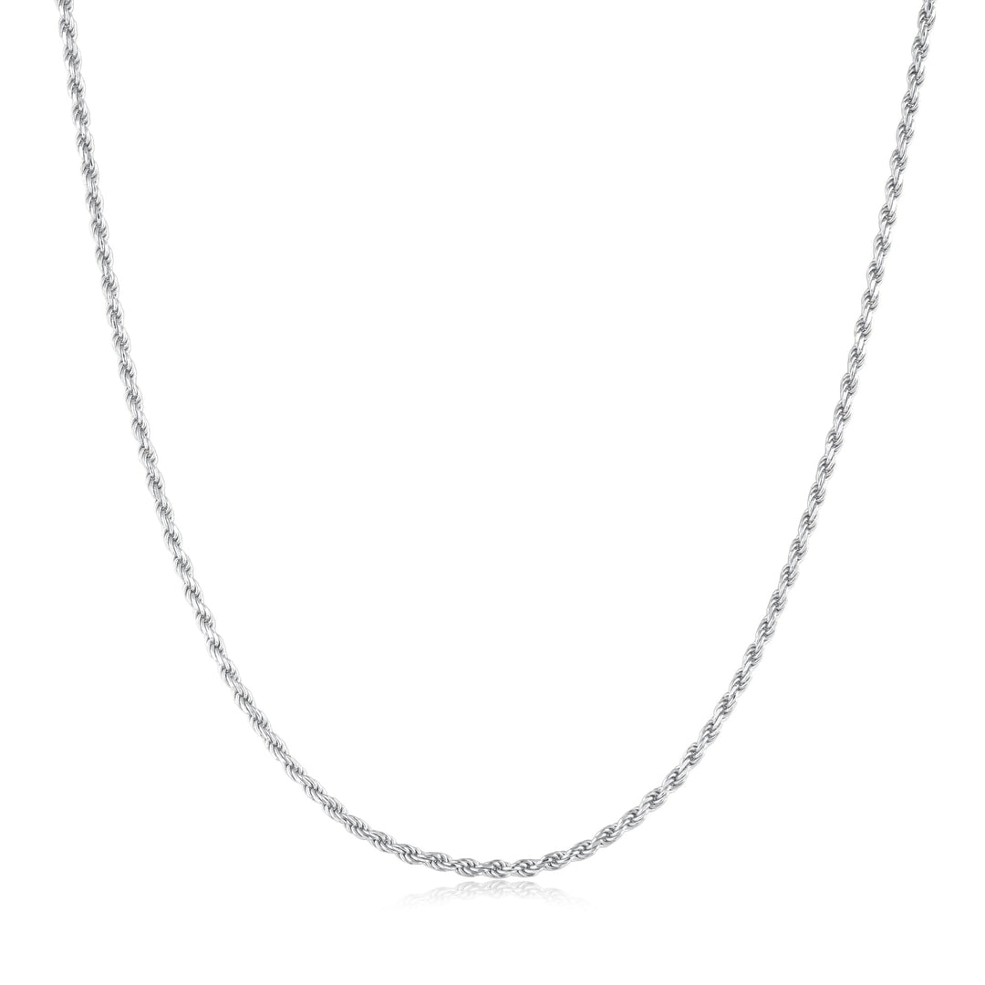 Ania Haie Silver Rope Twist Chain Necklace N058-04H