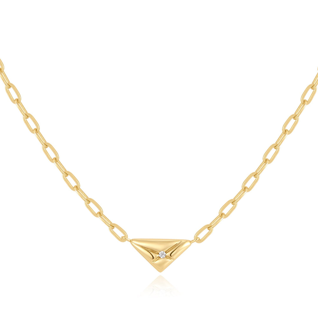 Ania Haie Gold Triangle Necklace N059-02G