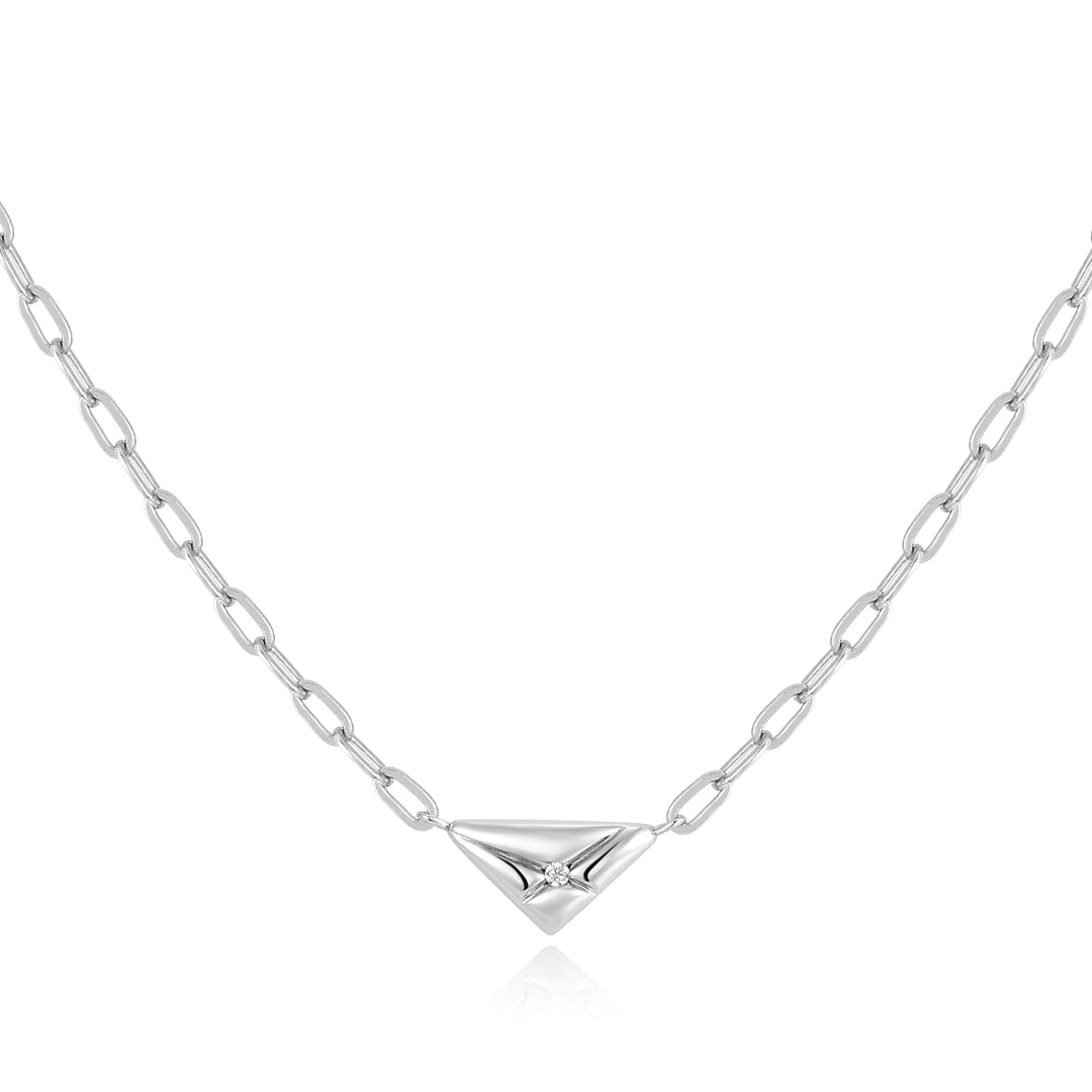 Ania Haie Silver Triangle Necklace N059-02H