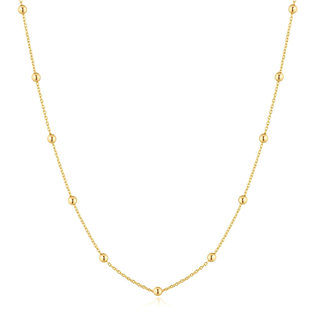 Ania Haie Gold Beaded Chain Necklace N060-02G